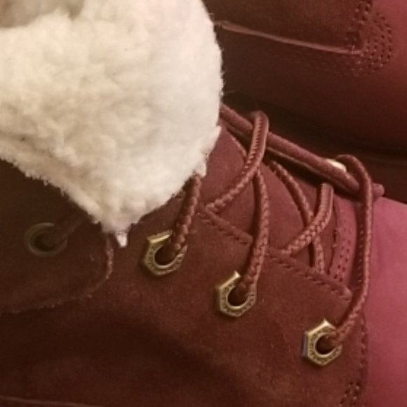 NWOT Timberland Jayne Women's Waterproof Teddy Fleece Fold Down Boot | Size: 9½ - Picture 8 of 16